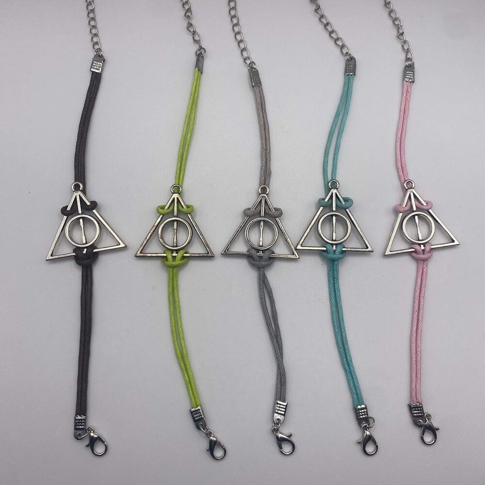 5 Harry Potter Deathly Hallows Multicolor‎ Bracelet Jewelry Wrist